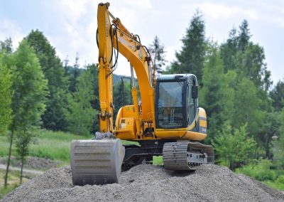 Excavateur pour terrain