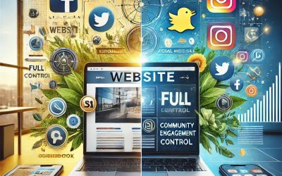 Site web ou réseaux sociaux : Lequel choisir pour son activité ?